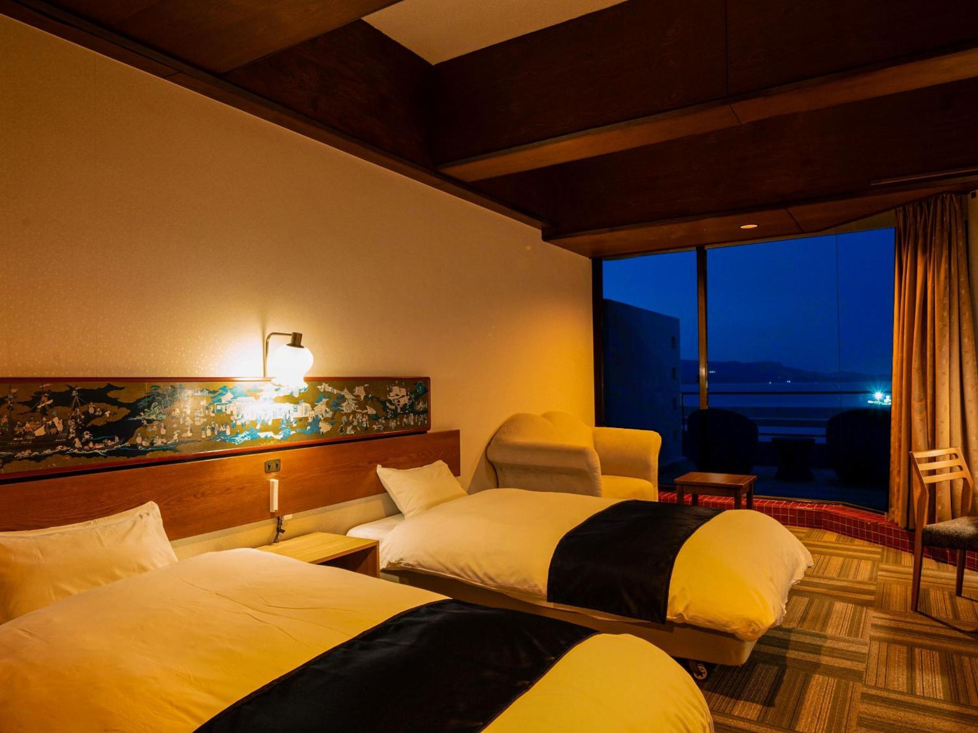 Ooedo Onsen Monogatari Hotel Ranpu Hirado Exterior photo